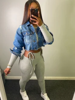 Fashion Casual Street Versatile Denim Jacket