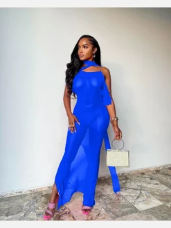 Sexy Beach Holiday Backless 3 Pieces Dress Sets