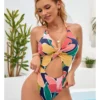 Sexy Backless Hollowed Out One-Piece Swimsuit