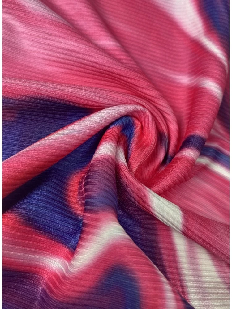 Summer Matching Ripple Tank Top And Short Sets For Women - Image 3