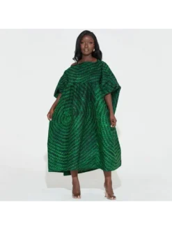 Stylish Printed Women Plus Size Dresses