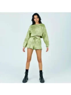 Casual Tie Dye 2 Piece Tracksuit Trouser Sets