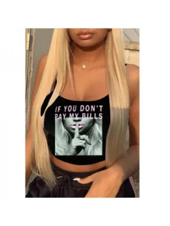 Summer Graphic Camisole Tank Tops For Women