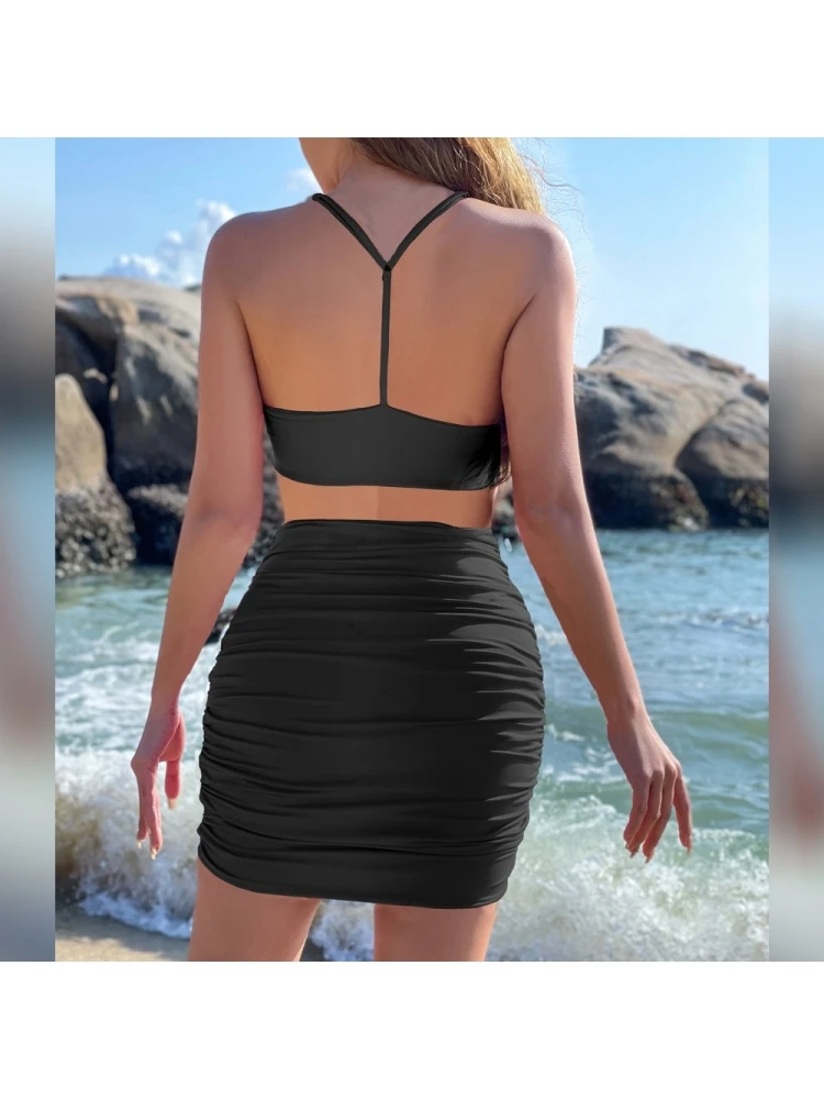 Ripped Two-Piece Sexy Skirt Set - Image 5