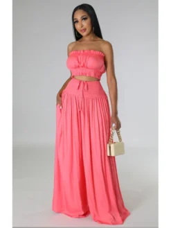 Women's Casual 2-piece Trouser Set