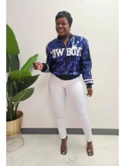 Star Long Sleeve Loose Coats