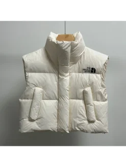 Solid Color Velvet Loose Down Coats