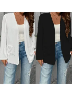 Patchwork Lacework Leisure Cardigan