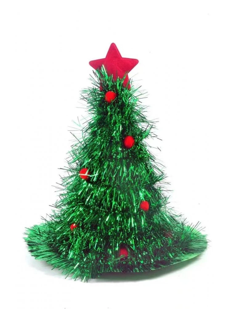 Patchwork Stacked Christmas Hat - Image 4