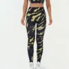 Camouflage Digital Printing High Rise Yoga Pants
