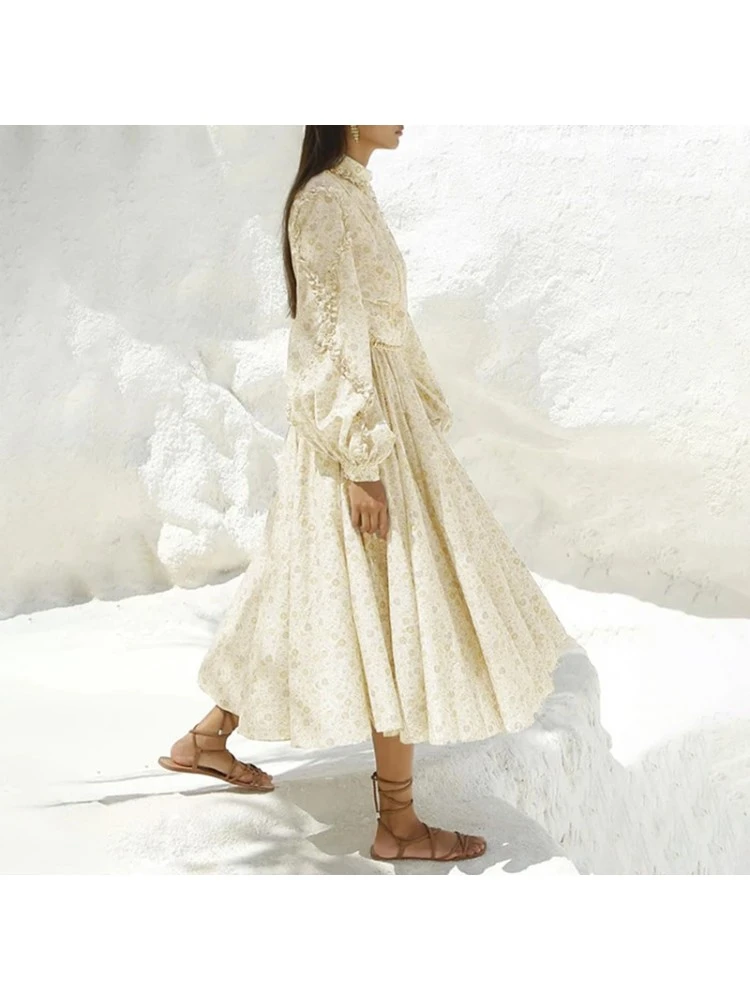 Stringy Selvedge Patchwork Swing Dresses - Image 5