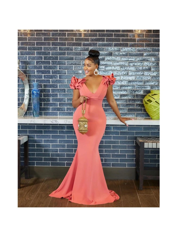 Patchwork Ruffle Mid-rise Sleeveless Dresses