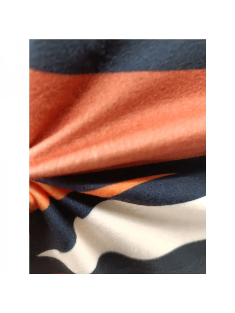 Striped Backless Long Sleeves Bodycon Dress - Image 7