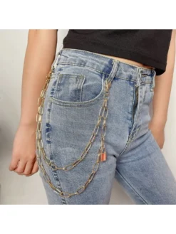 Metal Chain Fashionable Belt Clothing Accessories