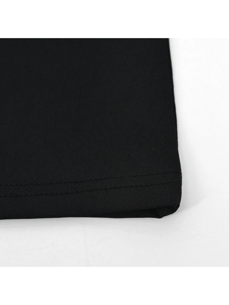 Geometric Pattern See Through Bodycon Long Sleeves Dress - Image 17