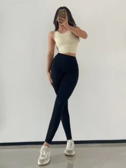 High Rise Bodycon Yoga Sporty Pants