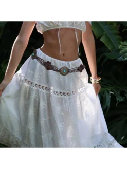 Colorblock Weave Clothing Accessories Belt