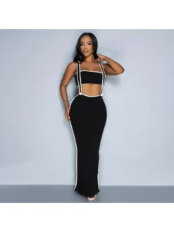 Tube Overalls Sleeveless Maxi Dress