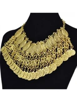 Tassel Coins Vintage Necklace