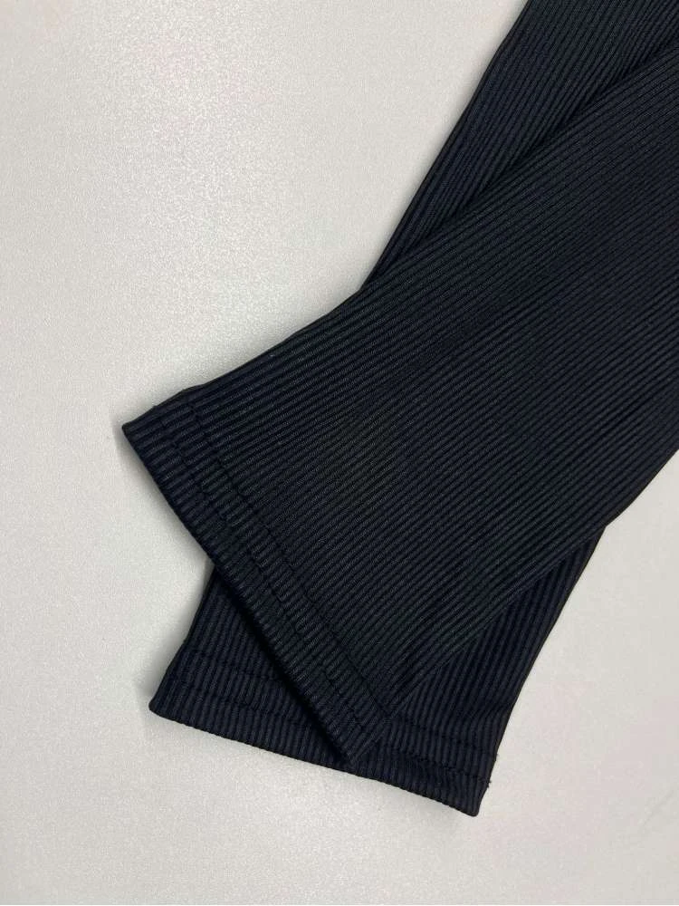 Hotfix Rhinestones Patchwork Zipper Rompers - Image 8