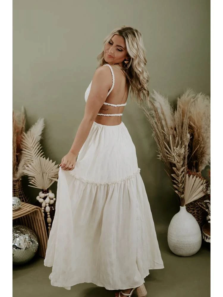 Square Neck Sleeveless Mid-rise Sleeveless Dresses - Image 3