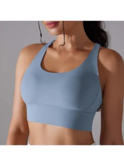 Solid Color U Neck Cropped Tank