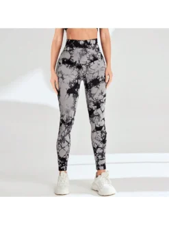 Colorblock High Rise Skinny Leggings
