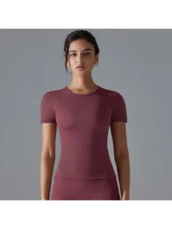 Solid Color Crewneck Skinny Tank