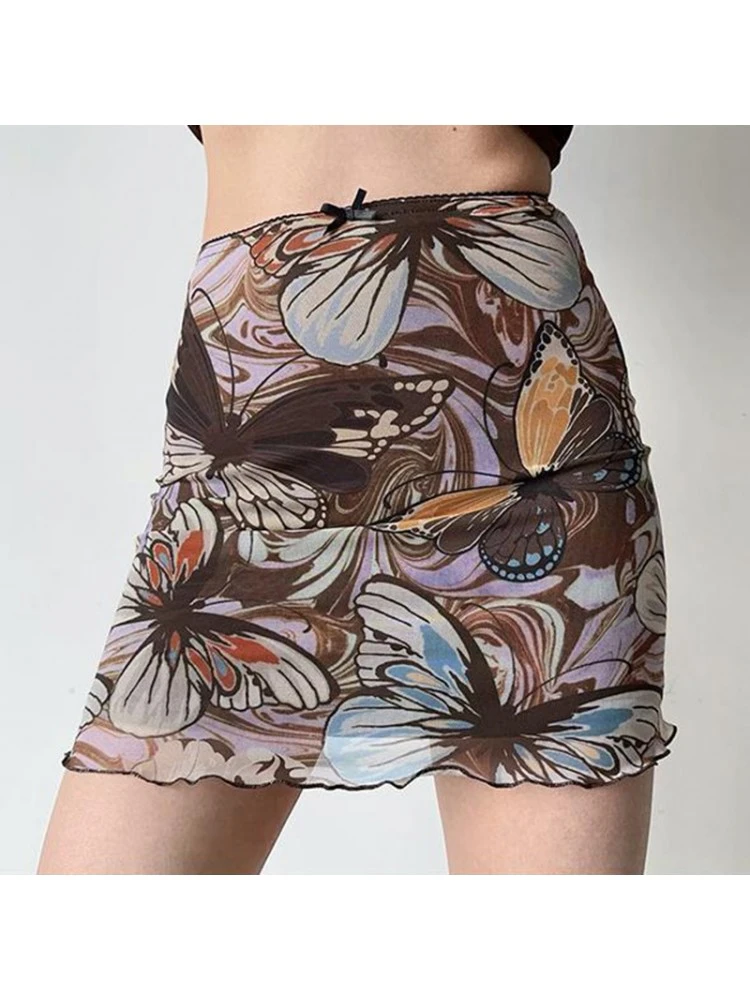 Stringy Selvedge High Rise Fitted Skirts - Image 2