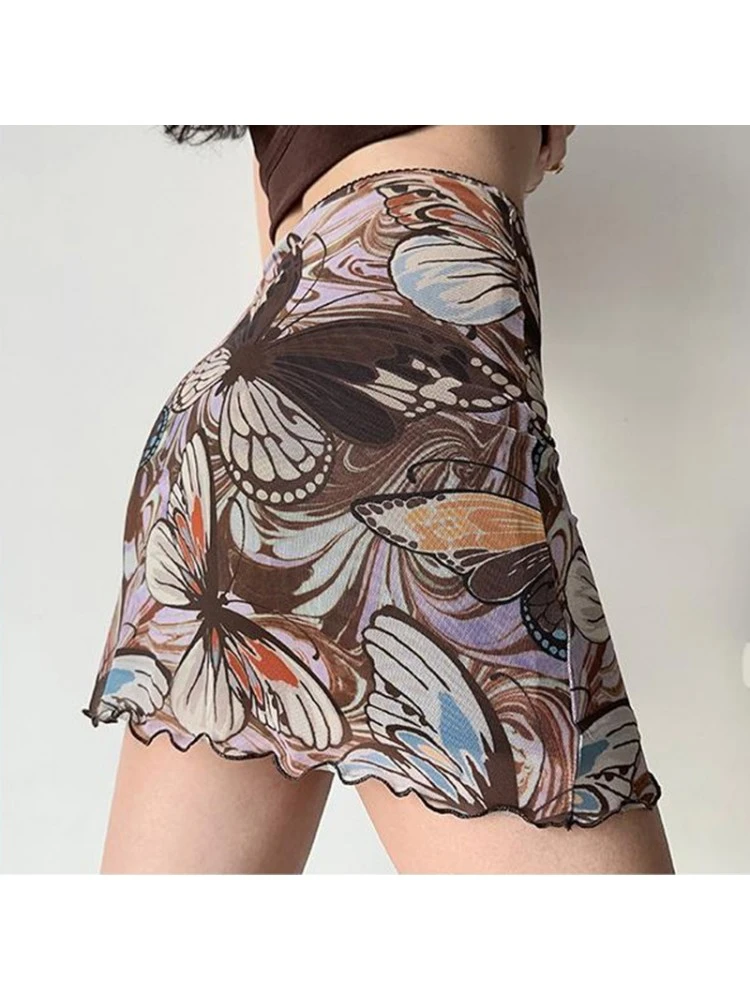 Stringy Selvedge High Rise Fitted Skirts - Image 3