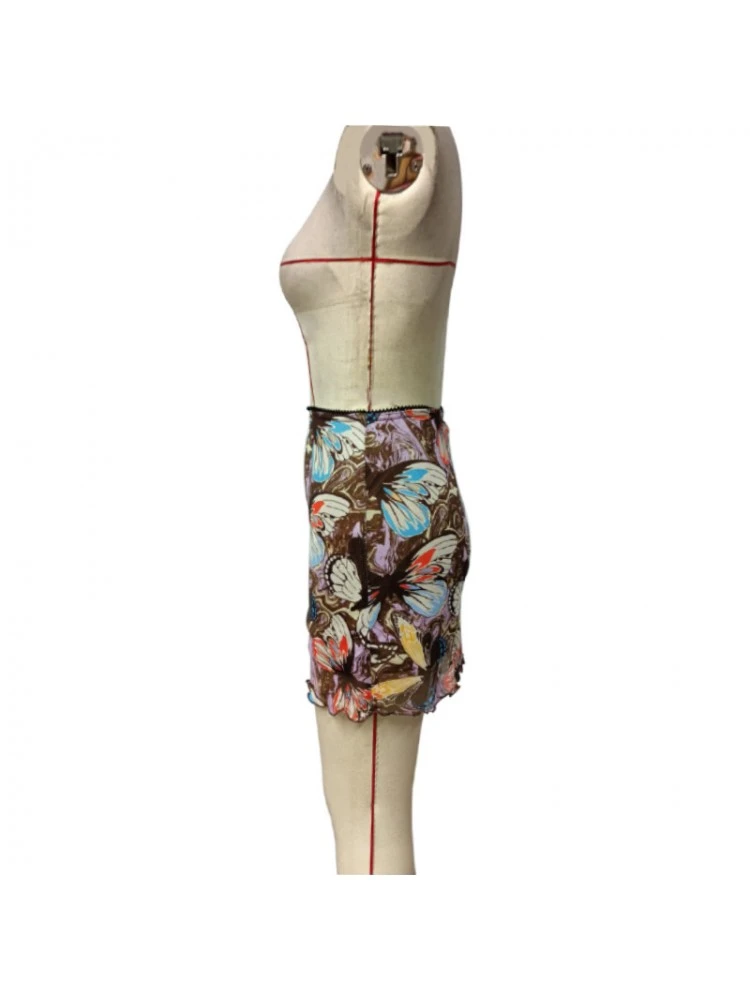 Stringy Selvedge High Rise Fitted Skirts - Image 5