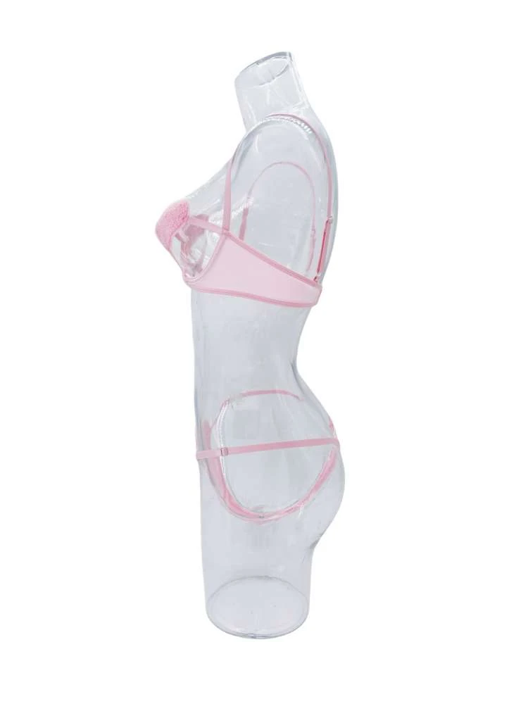 Fluff Heart Hollow-out Bra Sets - Image 8