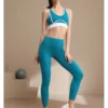 Hollow-out High Rise Skinny Yoga Sets