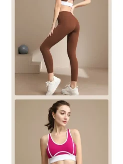 Colorblock Hollow-out Sporty Tank