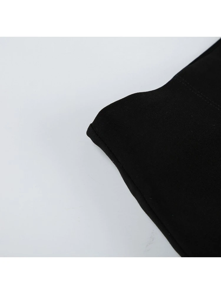 Solid Color Ribbon Bow High Rise Skirts - Image 10