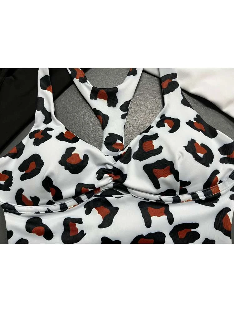 Hollow-out Spaghetti Straps Cropped Yoga Top - Image 7