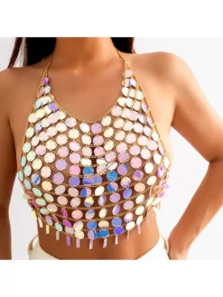 Irregular Geometric Plastic Annular Clothing Accessories