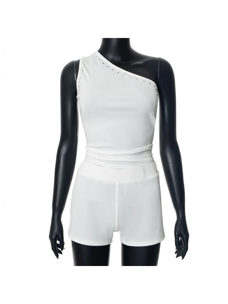 Patchwork High Rise Bodycon Pant Sets - Image 3