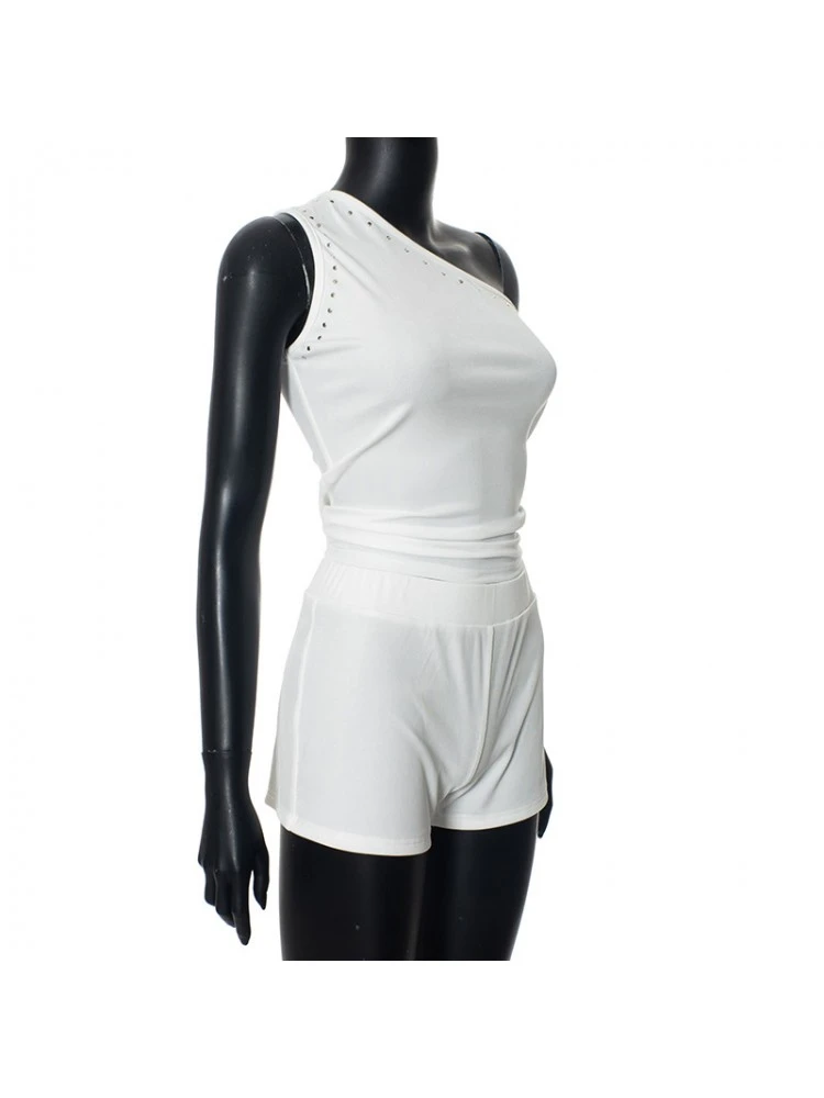 Patchwork High Rise Bodycon Pant Sets - Image 4