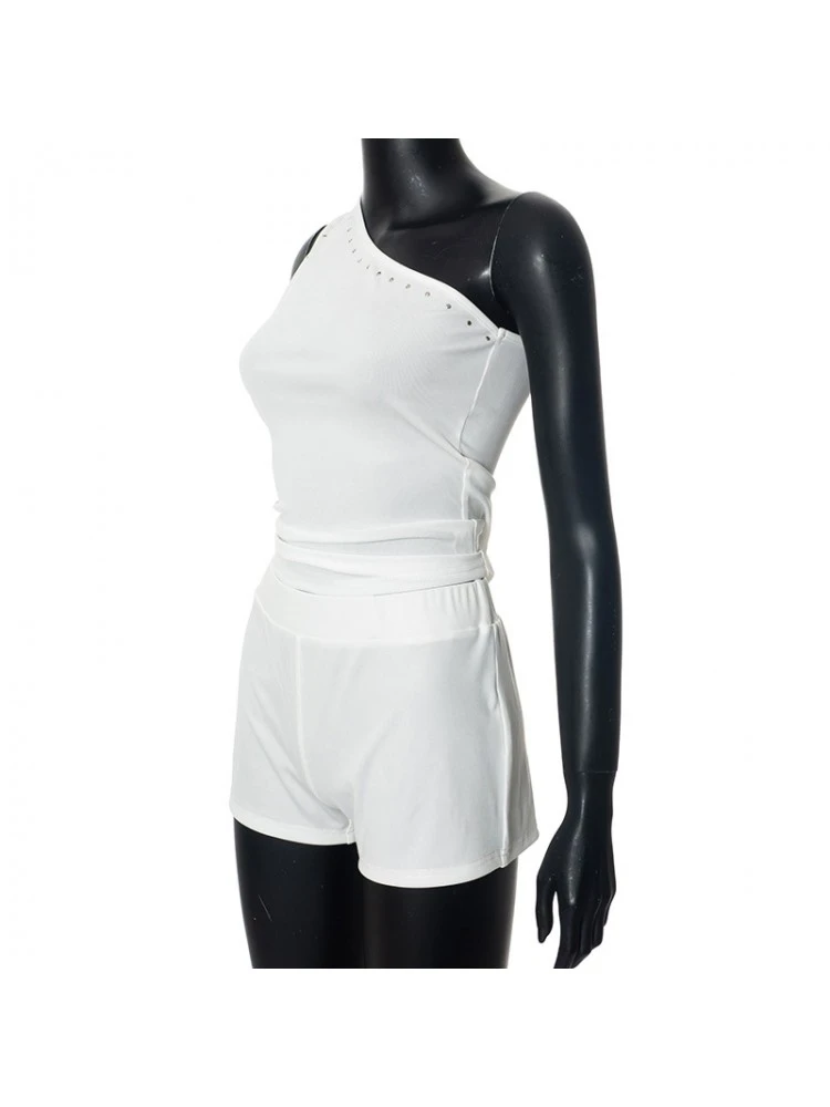 Patchwork High Rise Bodycon Pant Sets - Image 5