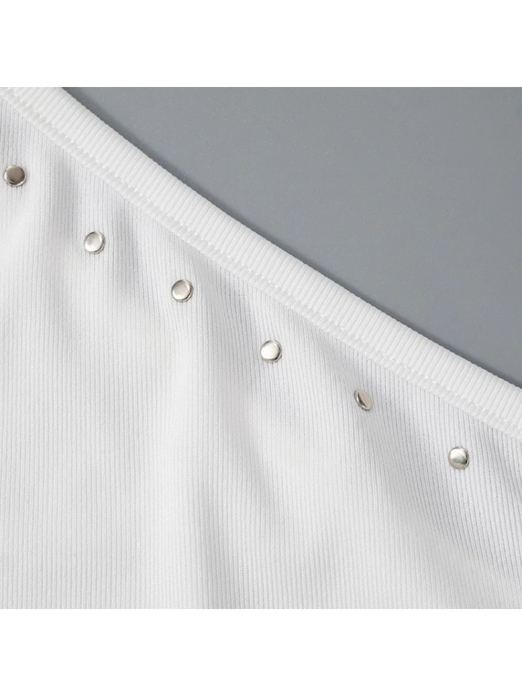 Patchwork High Rise Bodycon Pant Sets - Image 9